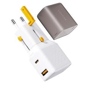 شاحن VOLTME VITO Go EzTravel بقوة 35 واط – بمنفذين USB سريع، تقنية GaN III