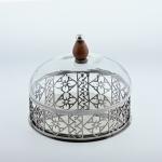 Decorative Serving Dish With Acrylic Lid
