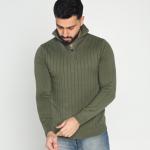 Knit Polo Sweater