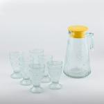 Country Charm 7 Pieces country Set With Glases 