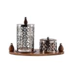 2 Piece Incense Burner Set