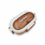 Compact YUMMY Lunch Box with Cutlery Set