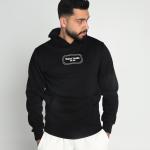 Hooded jacket, printed on the front