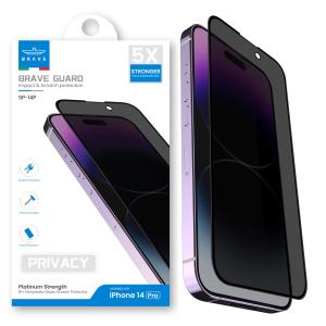 حامي الشاشة من Brave Guard للحماية من الصدمات والخدوش لجهاز iPhone 14 Pro - SP-14P