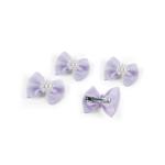 Girl's Pearl Cluster Bow Hair Clip