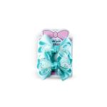 Girl's Glitter Sheer Sparkling Mesh Bow Hair Clip