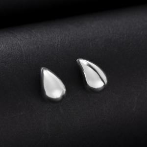 Artificial Teardrop Stud Earrings