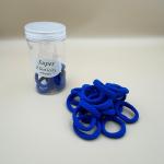 Super Elastic Twisted Hair Ties – Soft Fabric Ponytail Holders