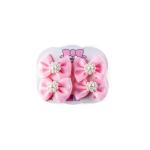 Girl's Pearl Cluster Bow Hair Clip