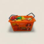 Mini Grocery Basket Play Set