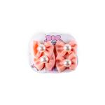 Girl's Elegant Ribben Bow Hair Clip with Pearl Center
