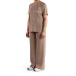 Ribbed Texture Loungewear Set – Embroidered Chest & Relaxed Fit