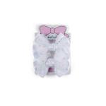 Girl's Floral Sheer Bow Hair Clip