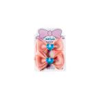 Girl's Bow Hair Clip with Heart Center
