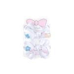 Girls French Bow Hair clip Set with Mesh & Lace