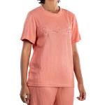 Ribbed Loungewear Set, Shiny Finish & Relaxed Fit