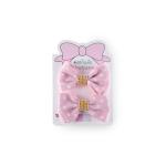 Girl's Polka Dot Bow Hiar Clip with Rhinestones