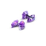 Girls French Bow Hair clip Set with Mesh & Lace