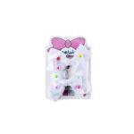 Girl's Bright Pearl Embellished Bow Hair Clip