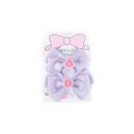 Girl's Bow Hair Clips Floral Design