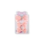 Girl's Elegant Rhinestone Crystal Accent Bow Hair Clip