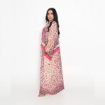 Bold Geo-Dot Fusion Kaftan