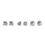 Artificial Heart Charm Earring Set