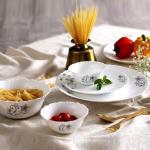 Cello 50 Pc Imperial Dinner Set - Camber Black