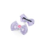 Girl's Bow Hair Clips Floral Design