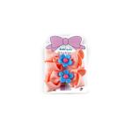 Girl's Adorable Grosgrain Bow Hair Clip with Daisy Flower Embelishments