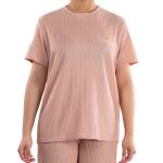 Ribbed Texture Loungewear Set – Embroidered Chest & Relaxed Fit