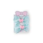 Girl's Double Layered with mini Bow Accent Hair Clip
