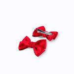 Girls French Bow Hair clip Set