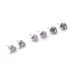 Artificial Heart Charm Earring Set