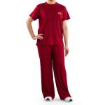 Ribbed Texture Loungewear Set – Embroidered Chest & Relaxed Fit