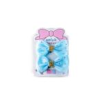 Girl's Rhinestone Glitter Accent Hair Bow Clip with Sparkle Details