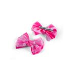 Girl's Floral Sheer Bow Hair Clip