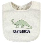 Baby Cotton Bib and Sock Set, Dinosaur Explorer
