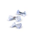 Girl's Elegant Rhinestone Crystal Accent Bow Hair Clip
