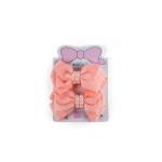 Girl's Elegant Pearl Embellished Bow Hair Clip