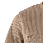 Ribbed Loungewear Set, Shiny Finish & Relaxed Fit