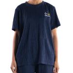 Ribbed Texture Loungewear Set – Embroidered Chest & Relaxed Fit