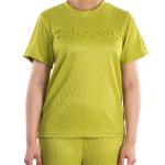 Ribbed Loungewear Set, Shiny Finish & Relaxed Fit
