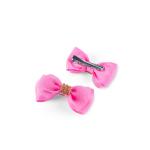Girl's Glamorous Rhinestone Bow Hiar Clip Set