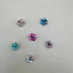 Mini Metallic Star Hair Claw Clips