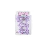 Girl's Rhinestone Accent Hair Bow Clip with Crystals