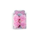 Girl's Elegant Sparkle Glitter Mesh Hari Bow Clip