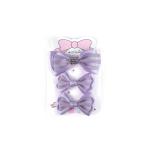 Girl's Elegant Rhinestone Crystal Accent Bow Hair Clip