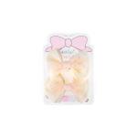 Girl's Elegant Sparkle Glitter Mesh Hari Bow Clip