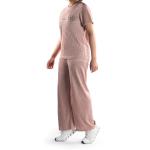 Ribbed Loungewear Set, Shiny Finish & Relaxed Fit